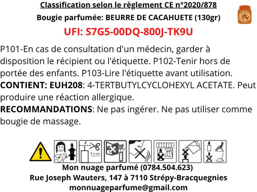BEURRE DE CACAHUETE
