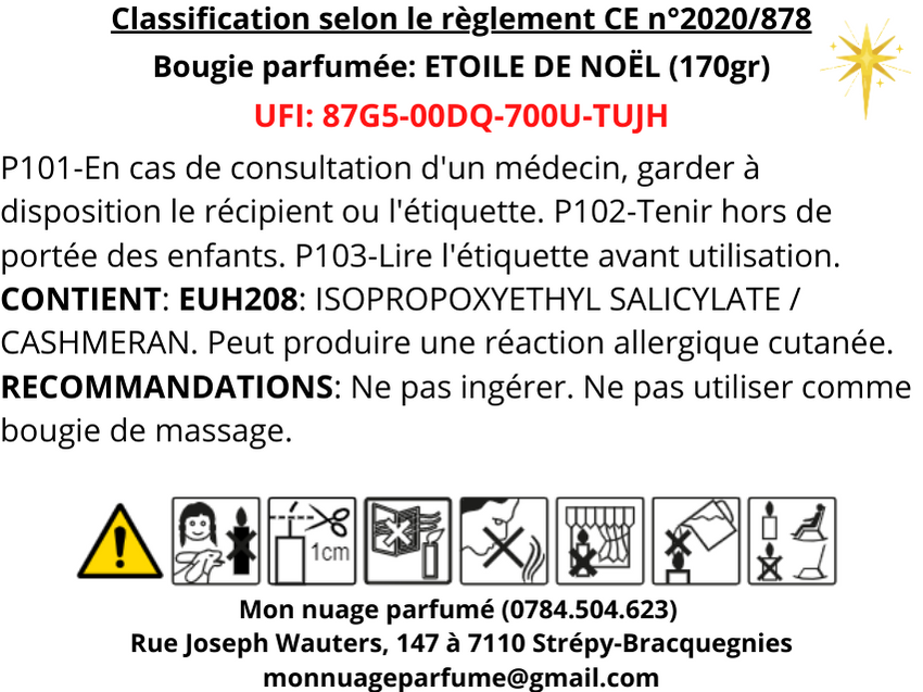 ETOILE DE NOËL (gamme conte de Noël)