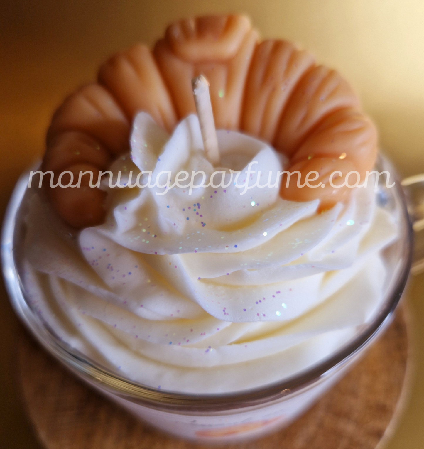 Bougie gourmande "CROISSANT AU BEURRE"