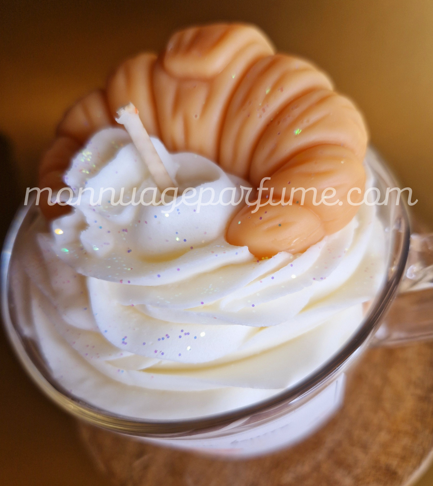 Bougie gourmande "CROISSANT AU BEURRE"