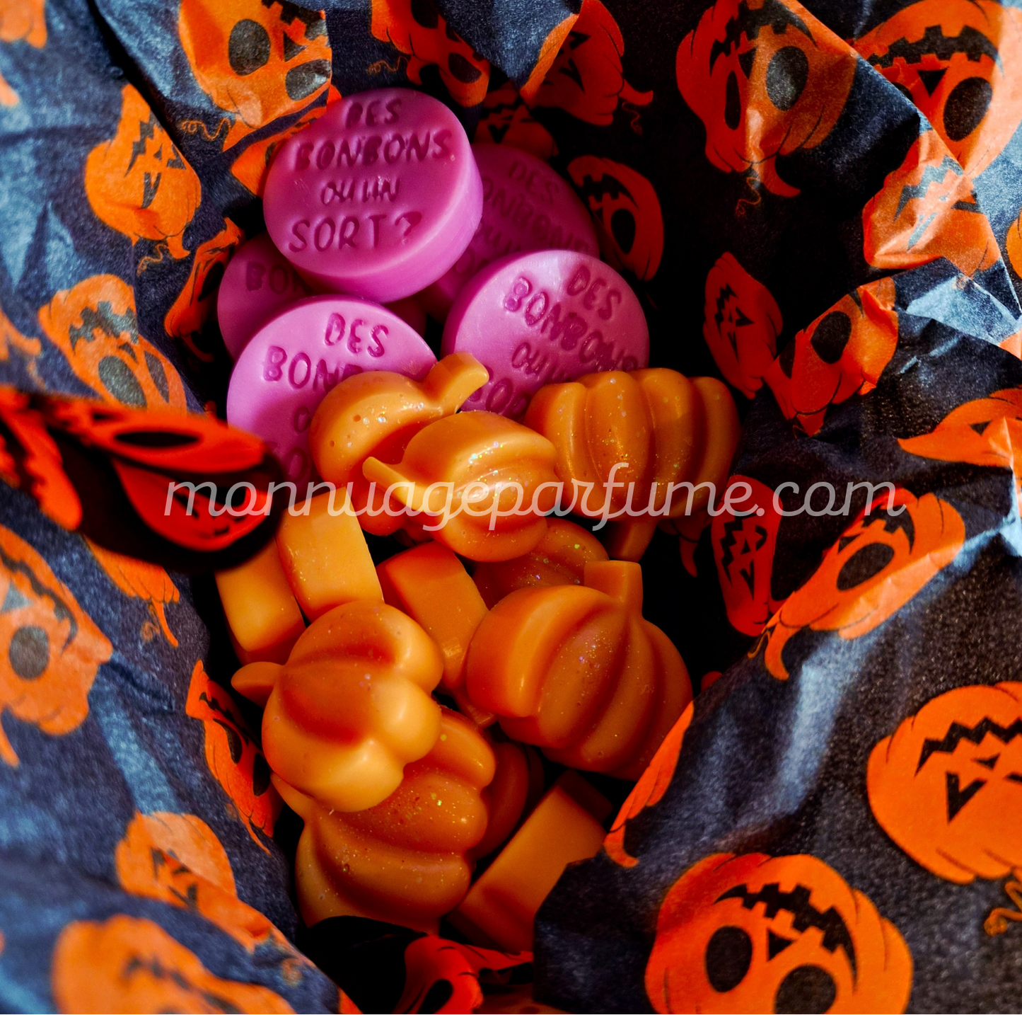 Fondants "Des bonbons ou un sort"