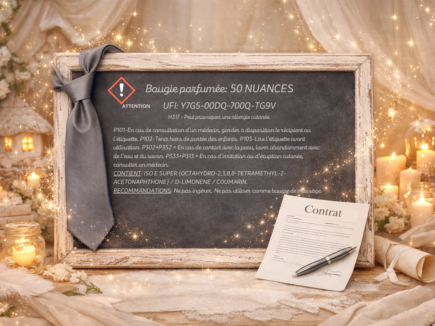 đŻïž Bougie gourmande - â50 nuancesâ