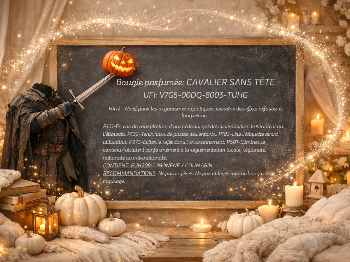 đŻïžBougie gourmande - Cavalier sans tĂȘte