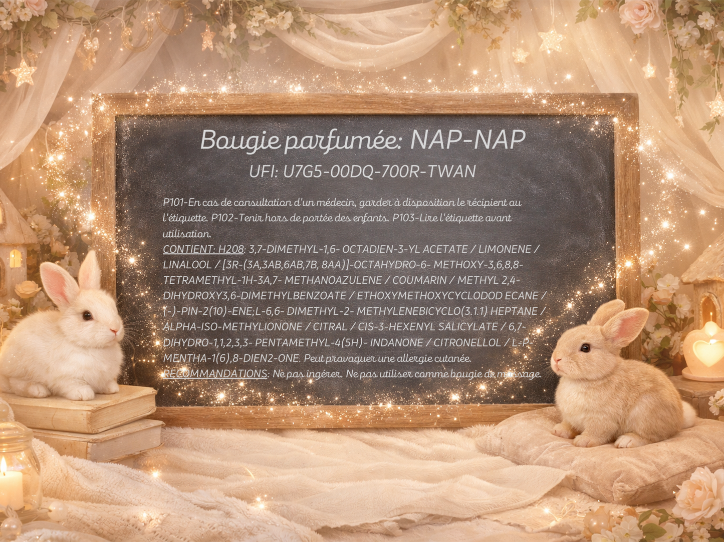 🕯️ Bougie parfumée classique - Nap-Nap