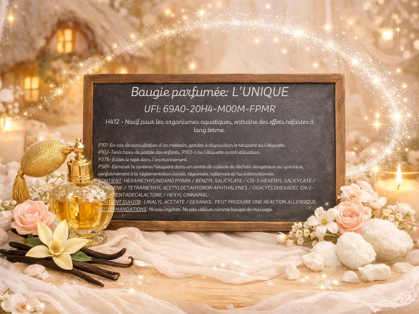 🕯️ Bougie parfumée classique - L'unique
