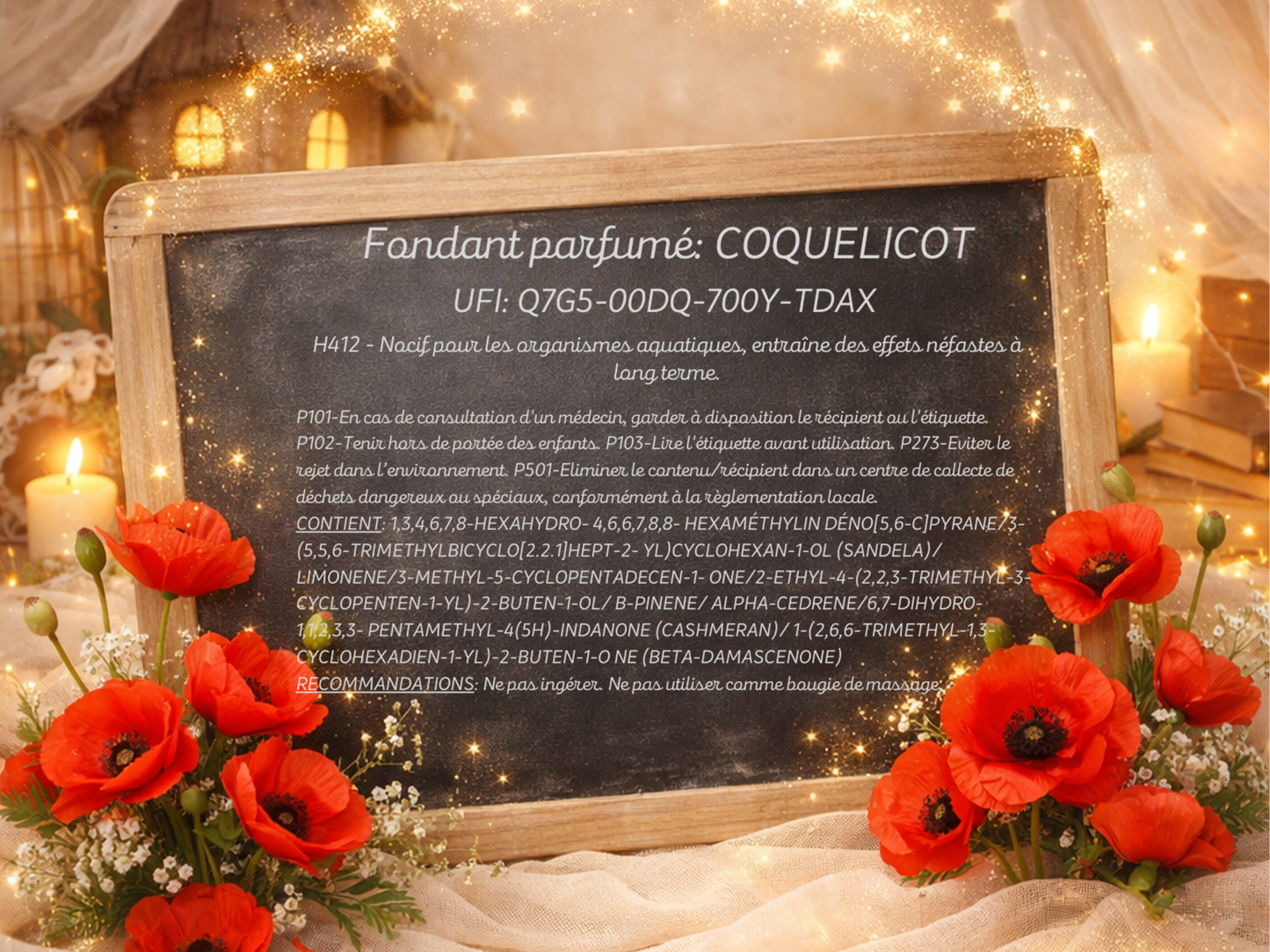 Petit pot enchanté – Coquelicot
