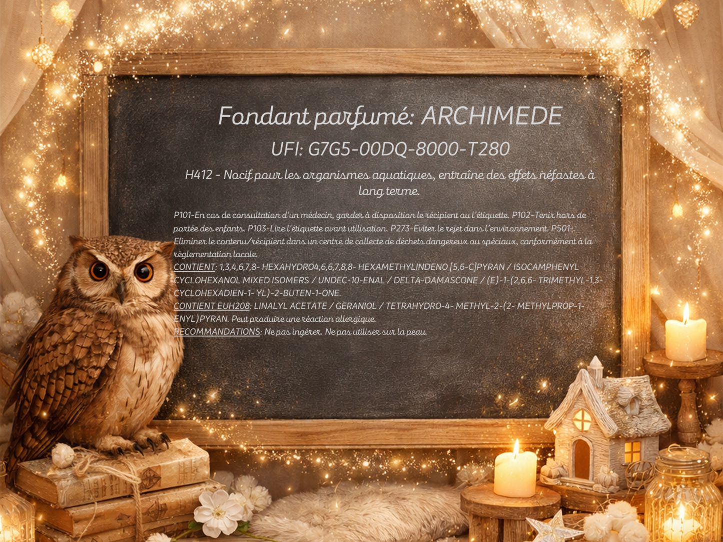 ✨ Fondant Crémeux Parfumé – Archimède