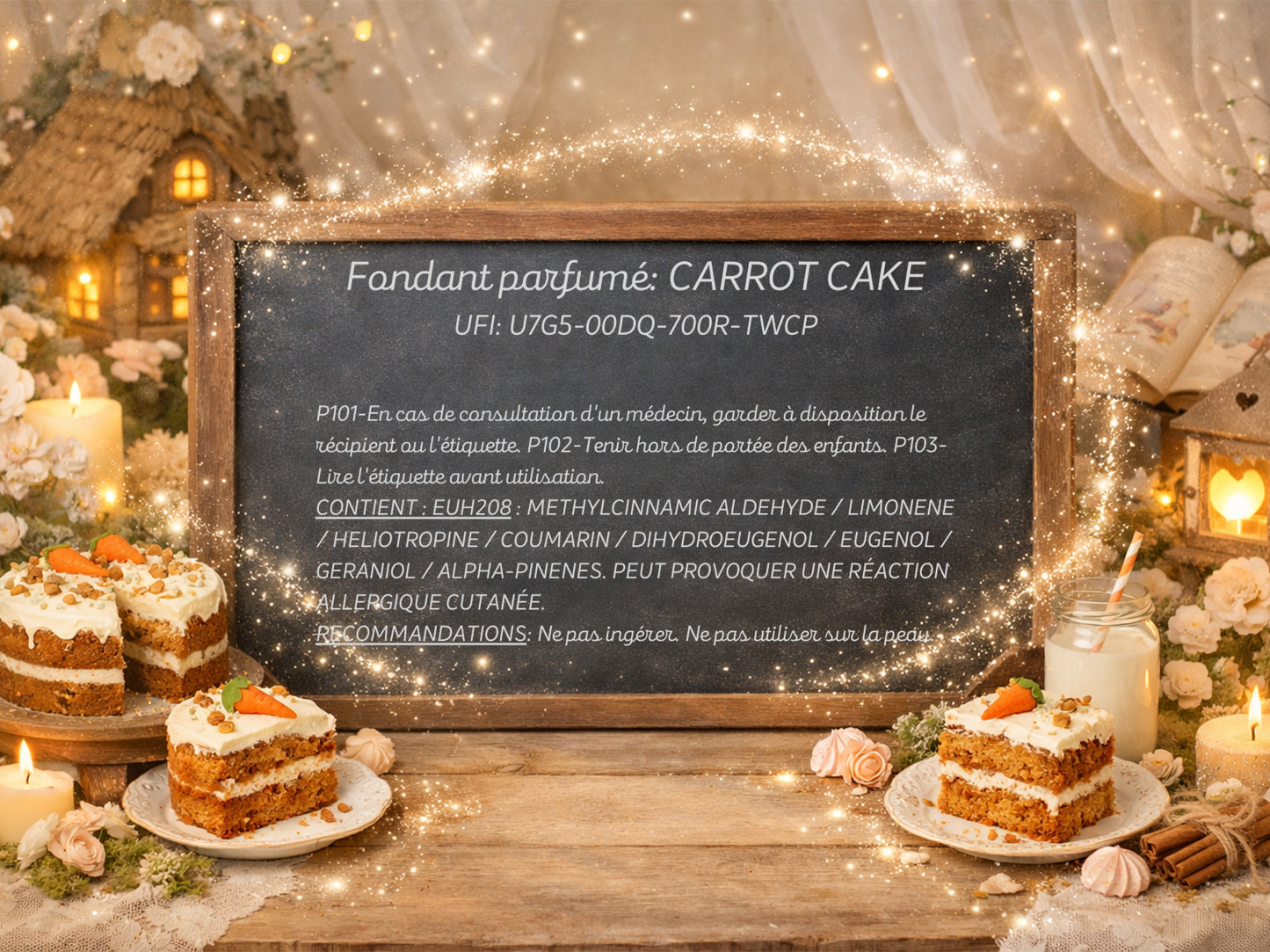 Petit pot gourmand – Carrot Cake 🥕✨