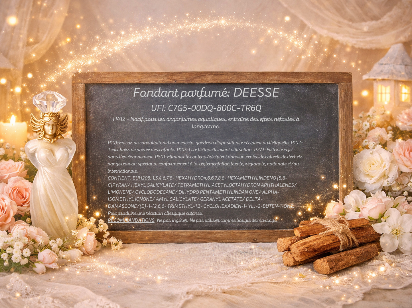 Fondant parfumé individuel - Déesse