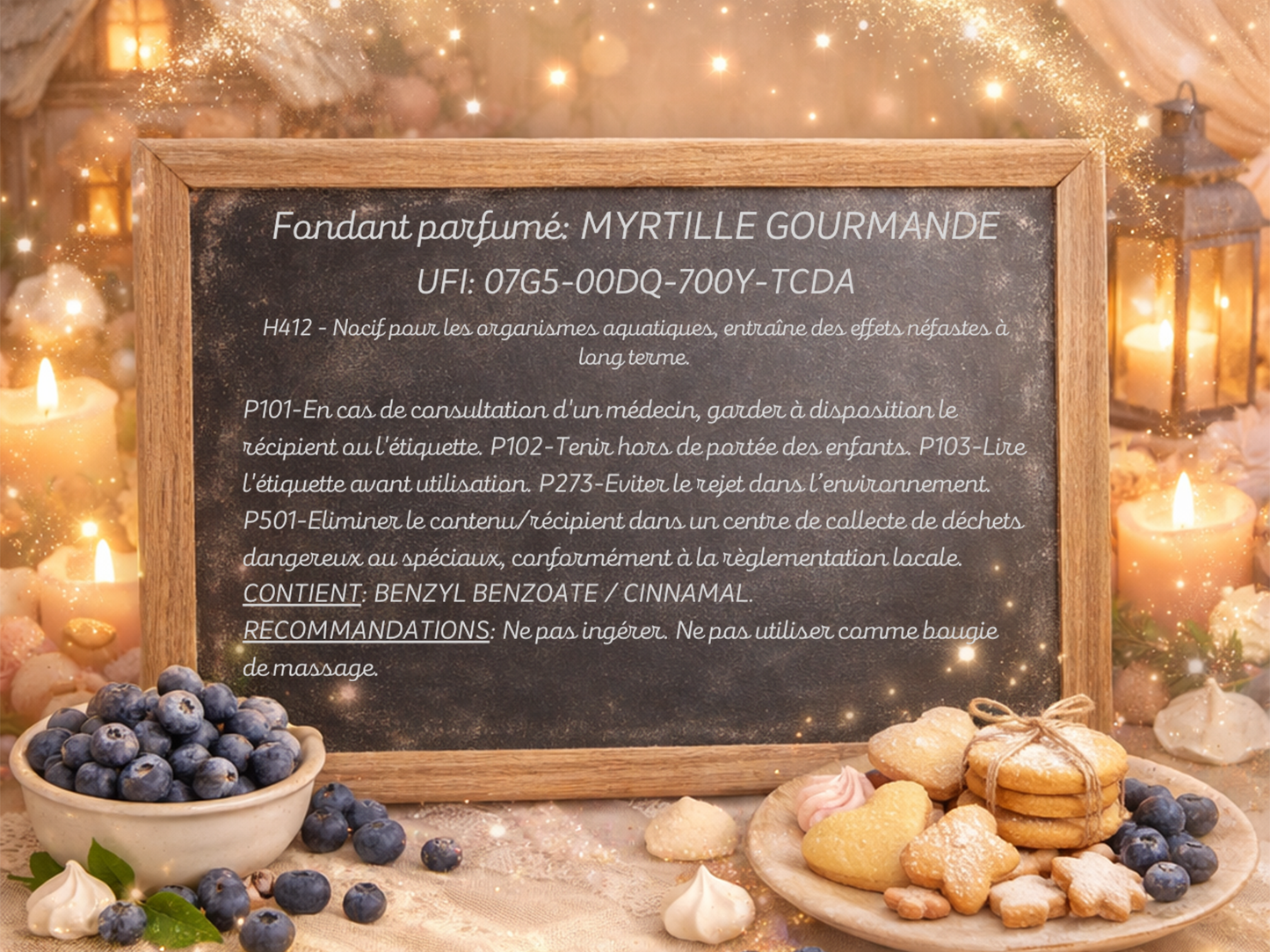 Petit pot gourmand â Myrtille Gourmande đ«