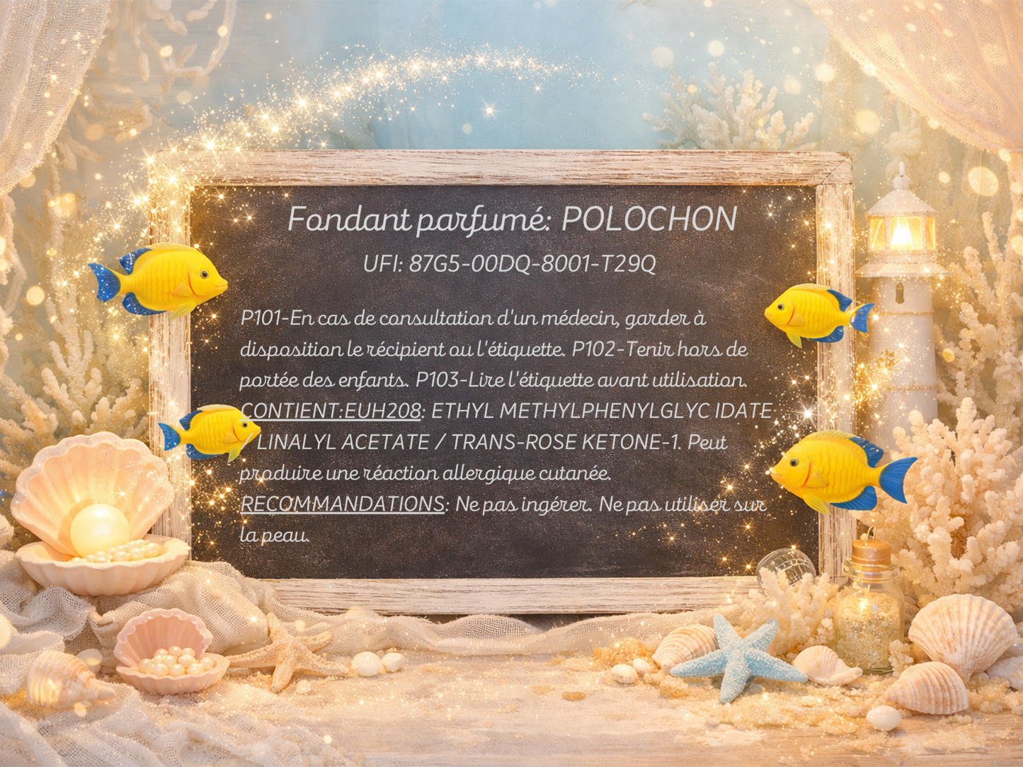 Fondant parfumé individuel - Polochon