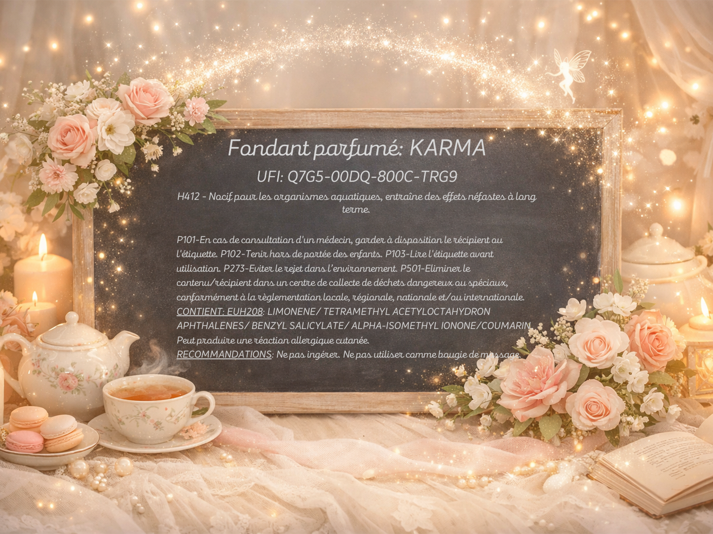 Fondant parfumé individuel - Karma