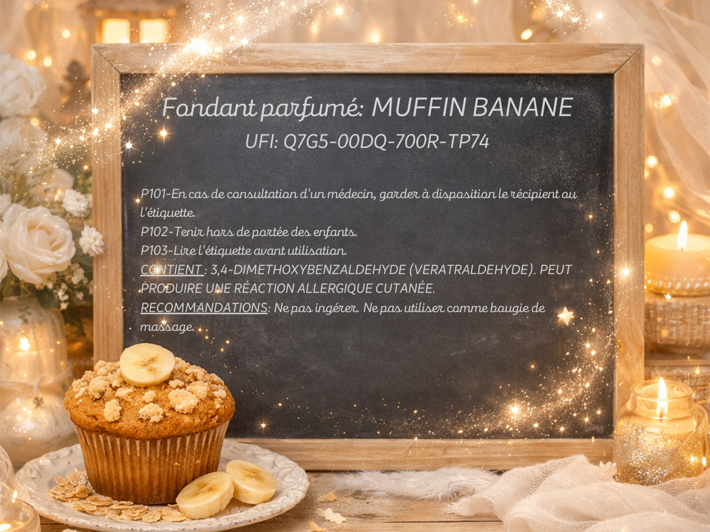 Petit pot gourmand – Muffin Banane