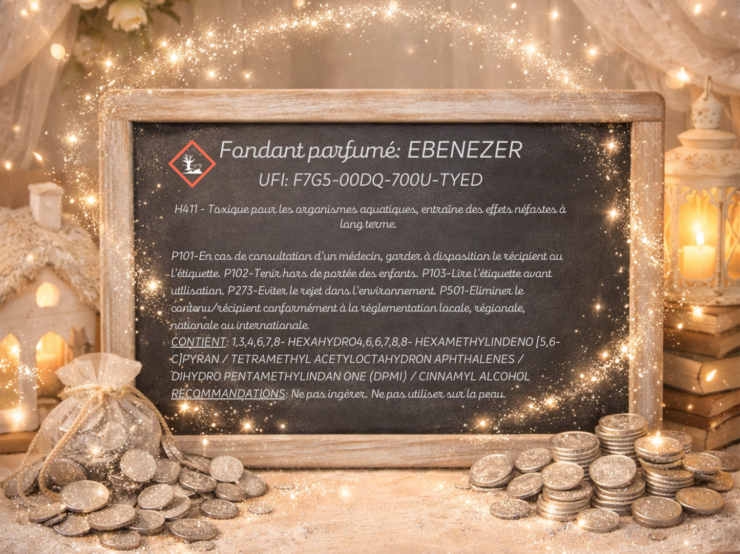 Fondant parfumé individuel - Ebenezer