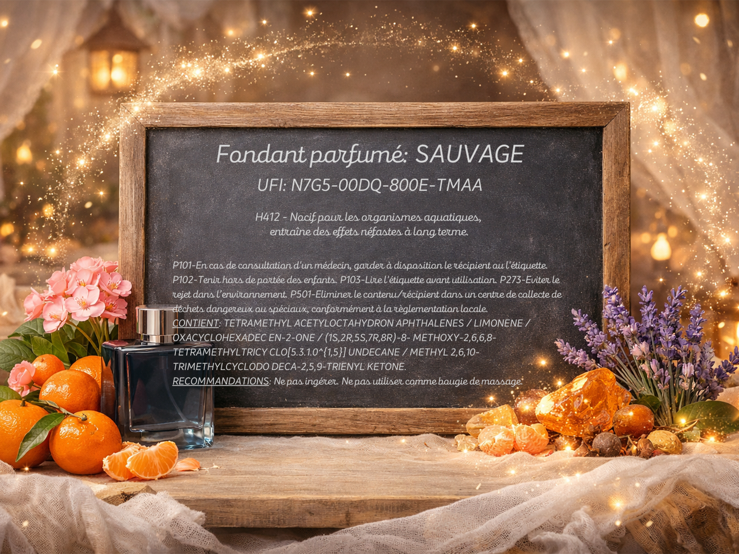 Fondant parfumé individuel - Sauvage