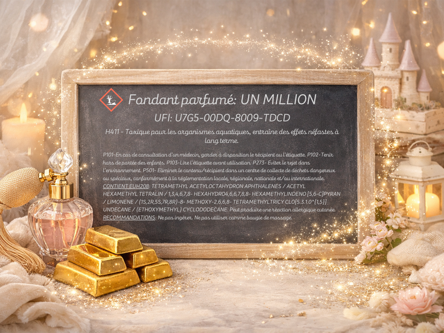 Fondant parfumé individuel - Un million