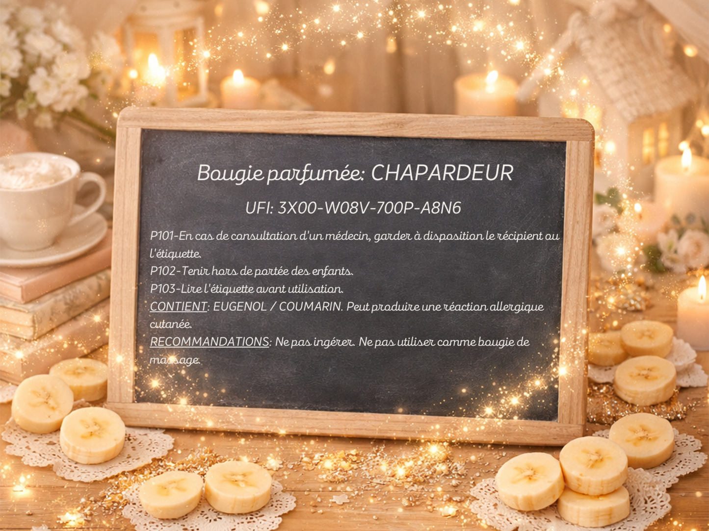 🕯️ Bougie parfumée classique - Chapardeur