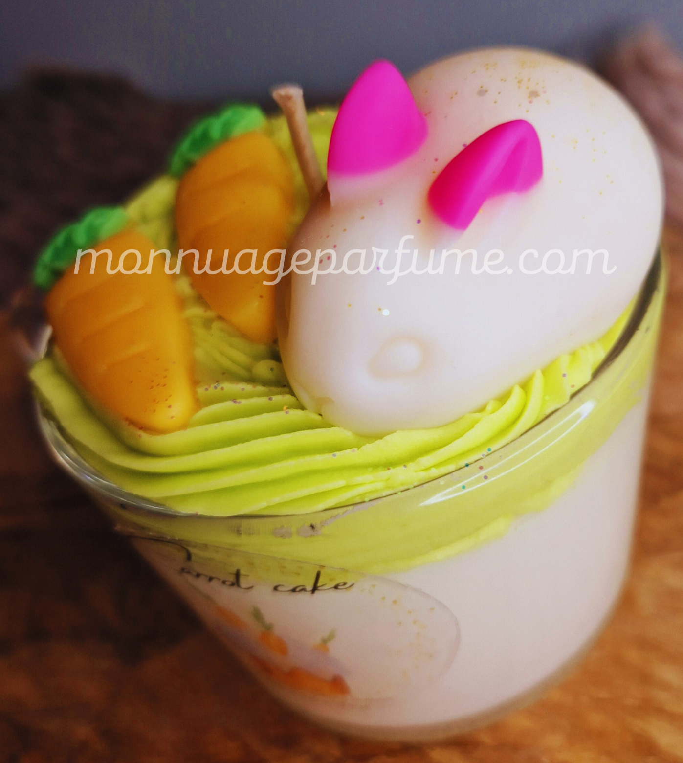 Bougie gourmande "CARROT CAKE"