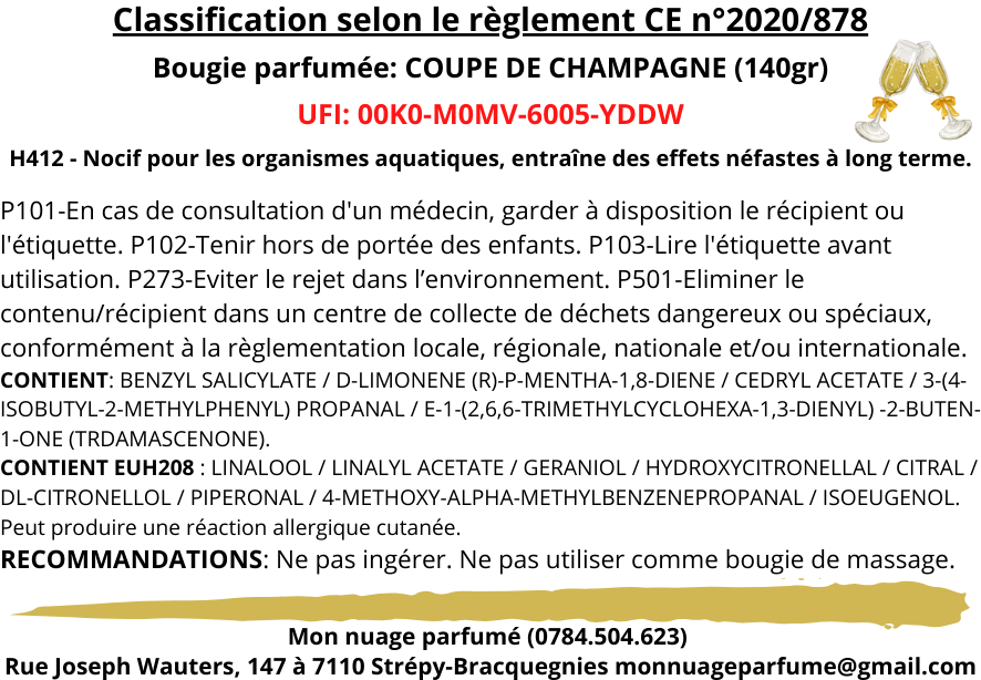 COUPE DE CHAMPAGNE