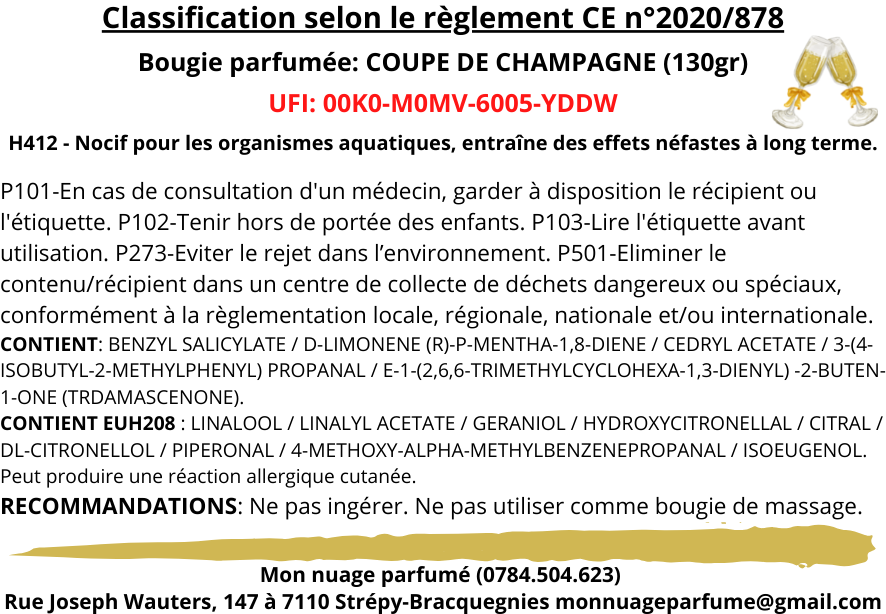 COUPE DE CHAMPAGNE