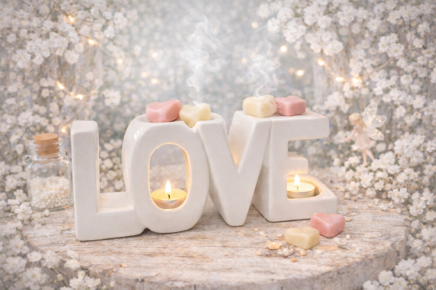 Brûleur double "LOVE"