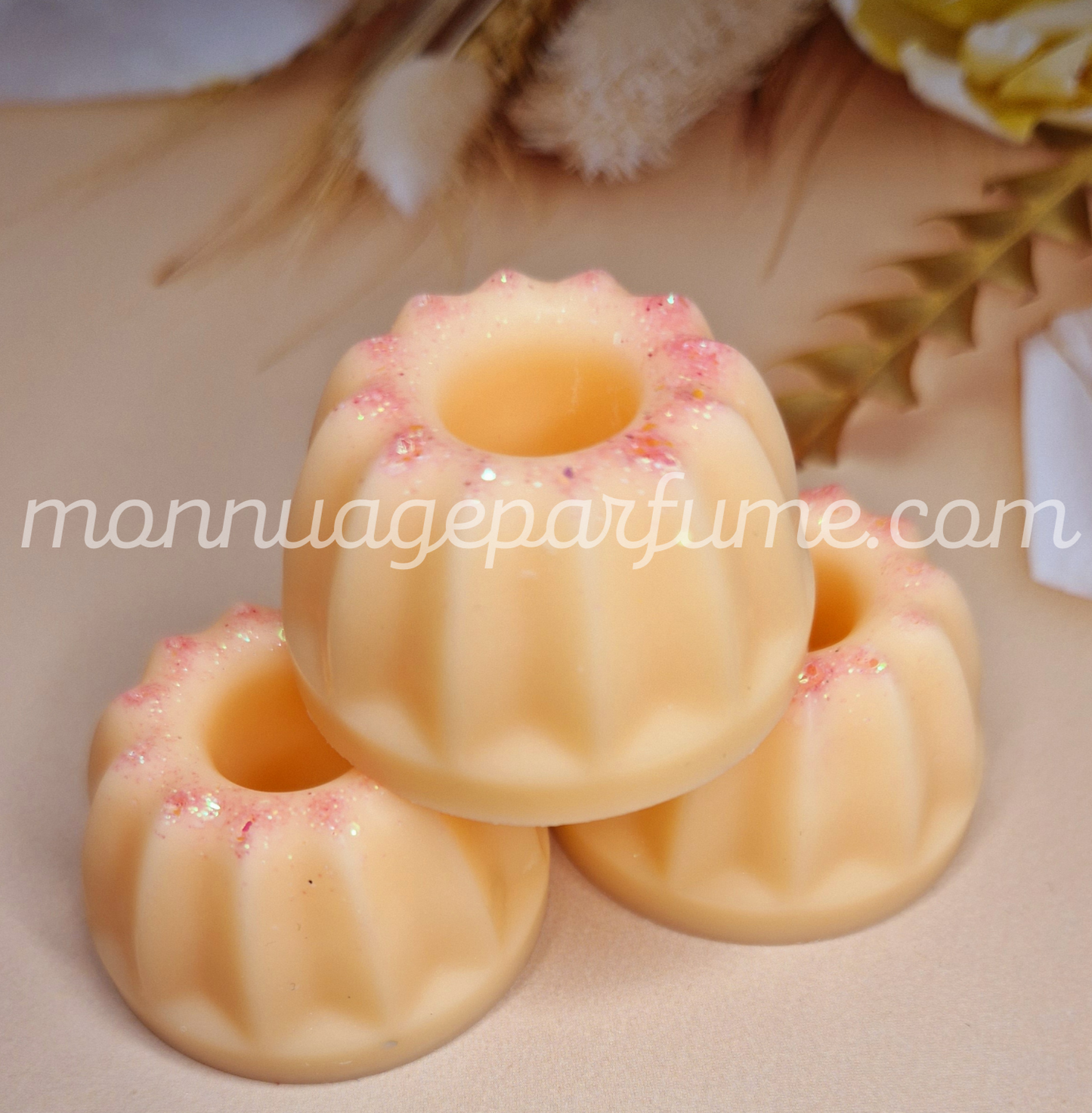 Fondant individuel "PÊCHE"