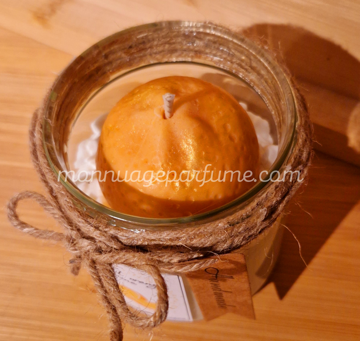 Bougie gourmande "Verveine orange-sanguine"