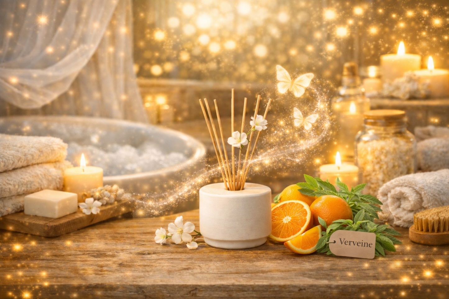 Diffuseur par capillarité - Verveine et orange sanguine