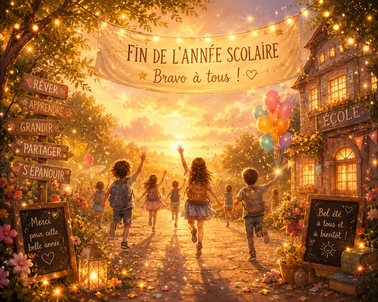 Cadeaux de fin d’année scolaire 🎁