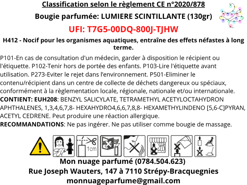 LUMIERE SCINTILLANTE