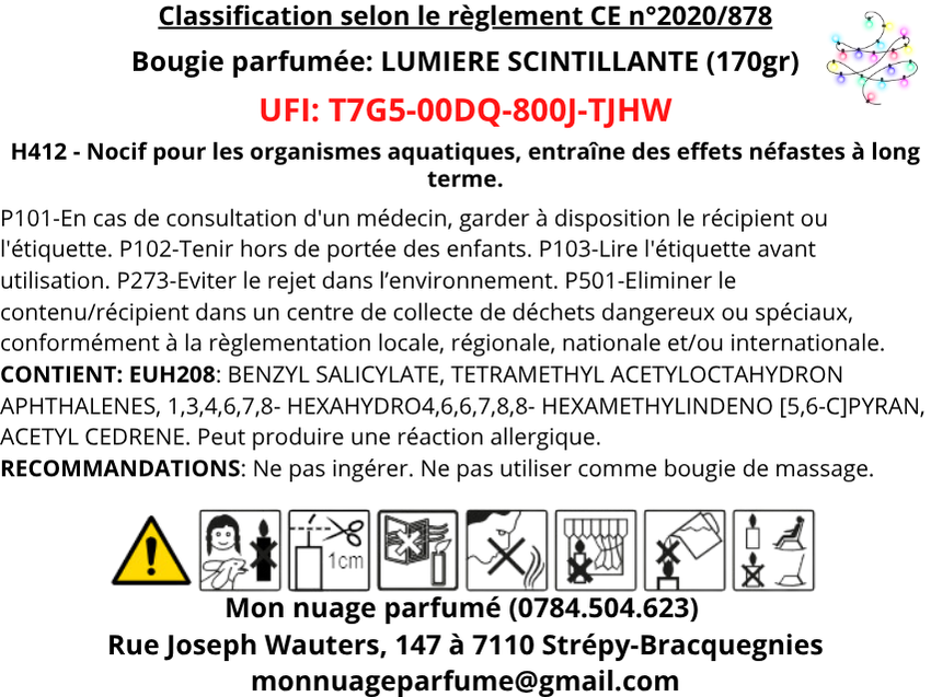 LUMIERE SCINTILLANTE