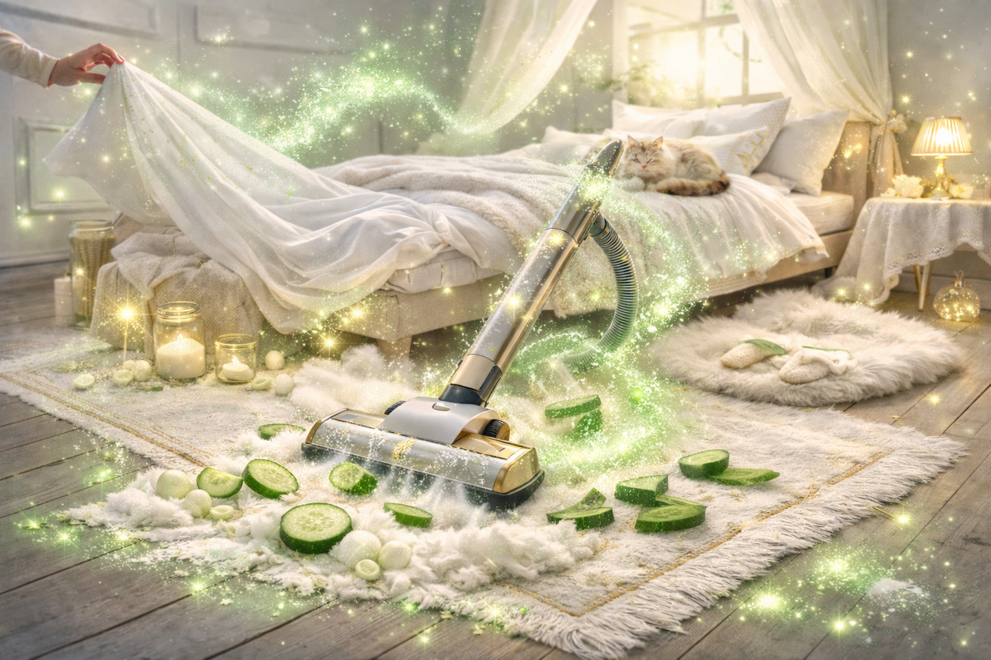 Poudre magique - Aloe vera et concombre