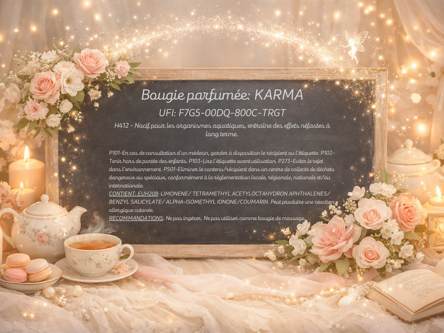 🕯️ Bougie parfumée classique - Karma