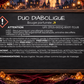 🕯️ Bougie parfumée classique - Duo diabolique