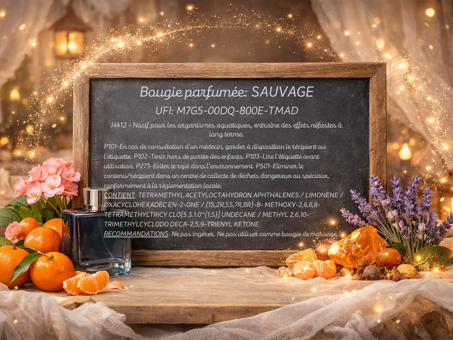 🕯️ Bougie parfumée classique - Sauvage