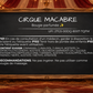 🕯️ Bougie parfumée classique - Cirque macabre
