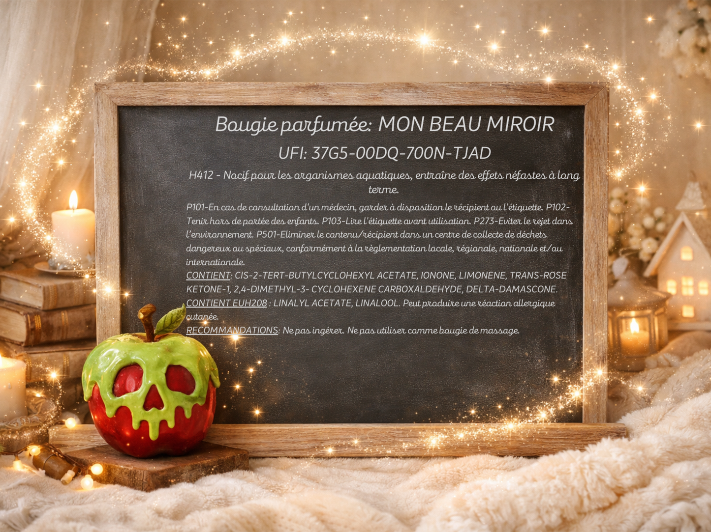 🕯️ Bougie parfumée classique - Mon beau miroir