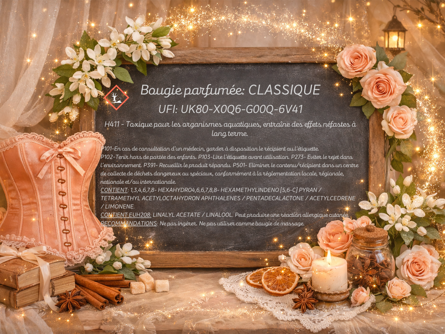 🕯️ Bougie parfumée classique - Classique
