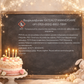 🕯️ Bougie parfumée classique - Gâteau d'anniversaire