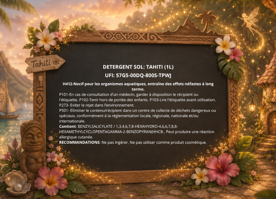 Détergent sol - Tahiti