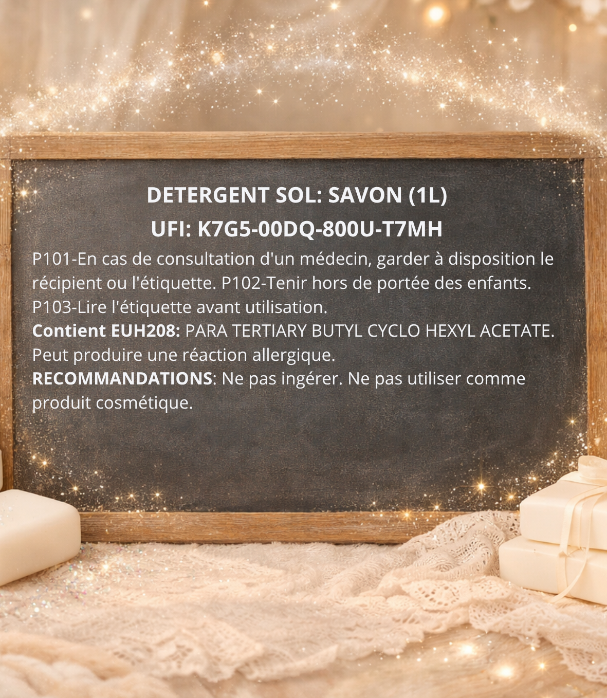 Détergent sol - Savon