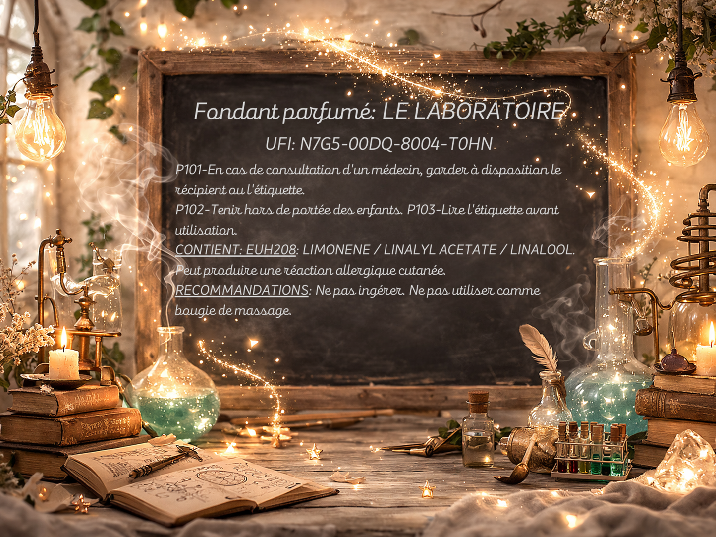 Fondant parfumé individuel - Laboratoire