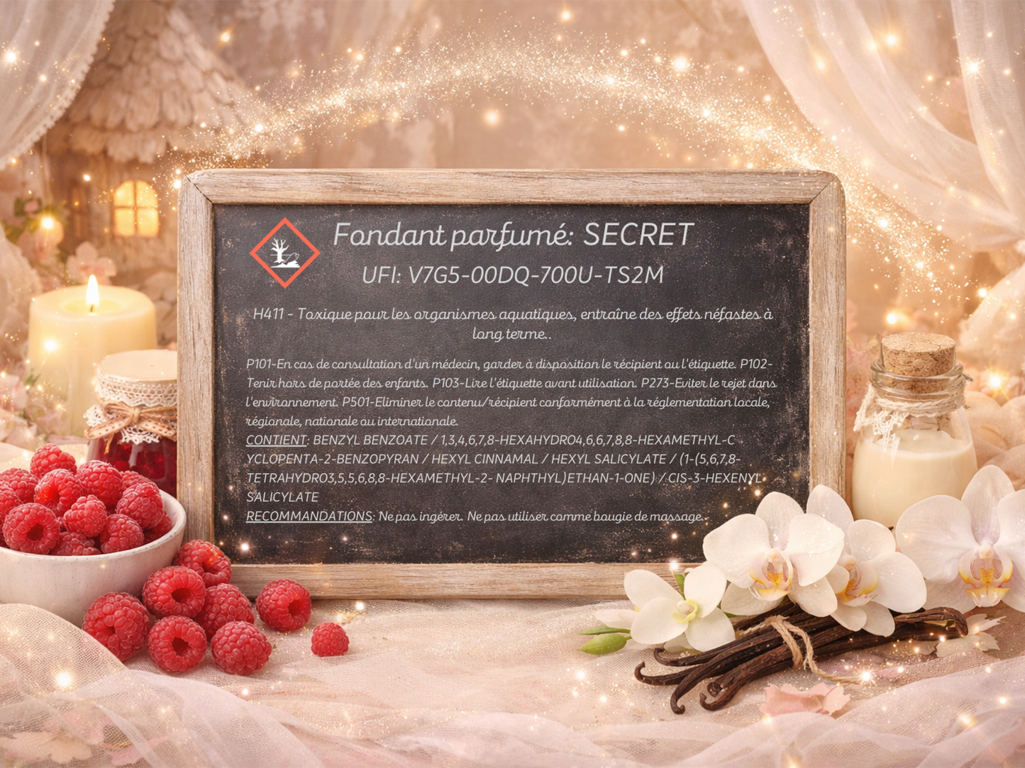 Fondant parfumé individuel - Secret