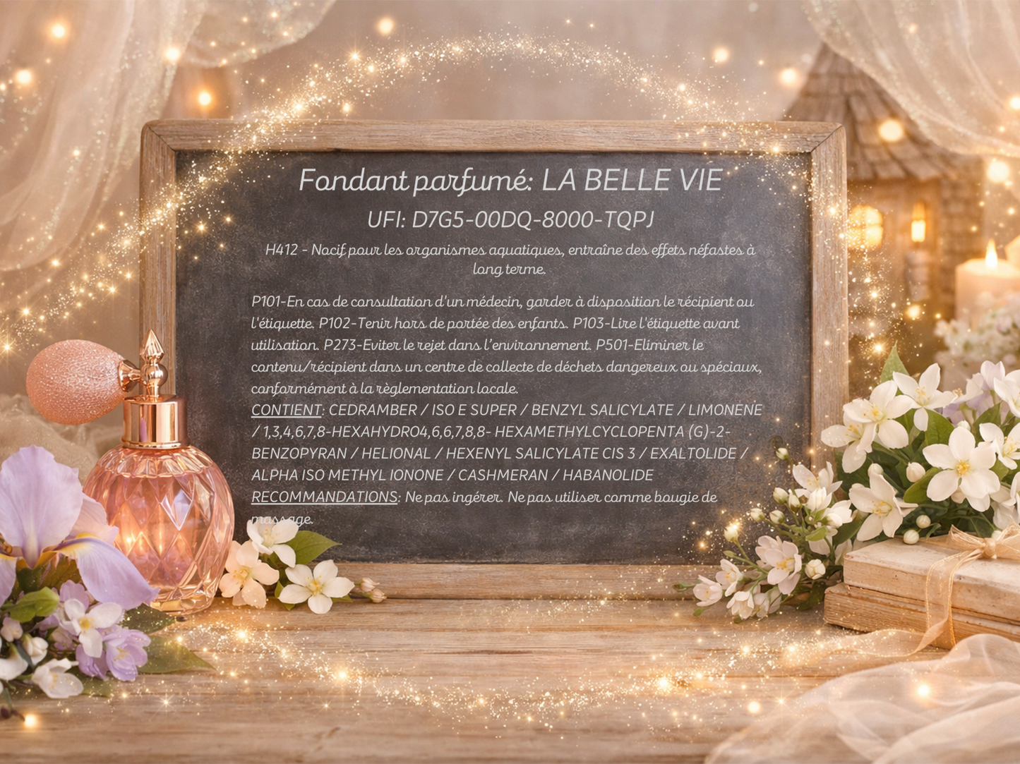 Fondant parfumé individuel - La belle vie