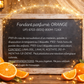 Fondant parfumé individuel - Orange