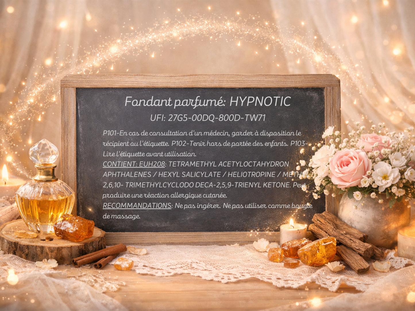 Fondant parfumé individuel - Hypnotic