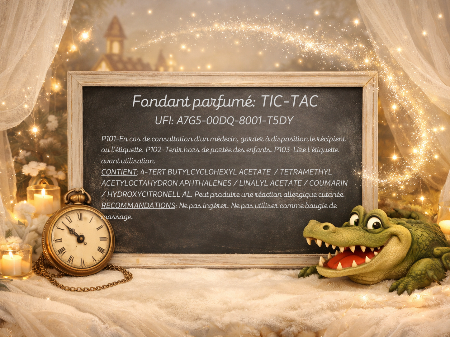 Fondant parfumé individuel - Tic Tac