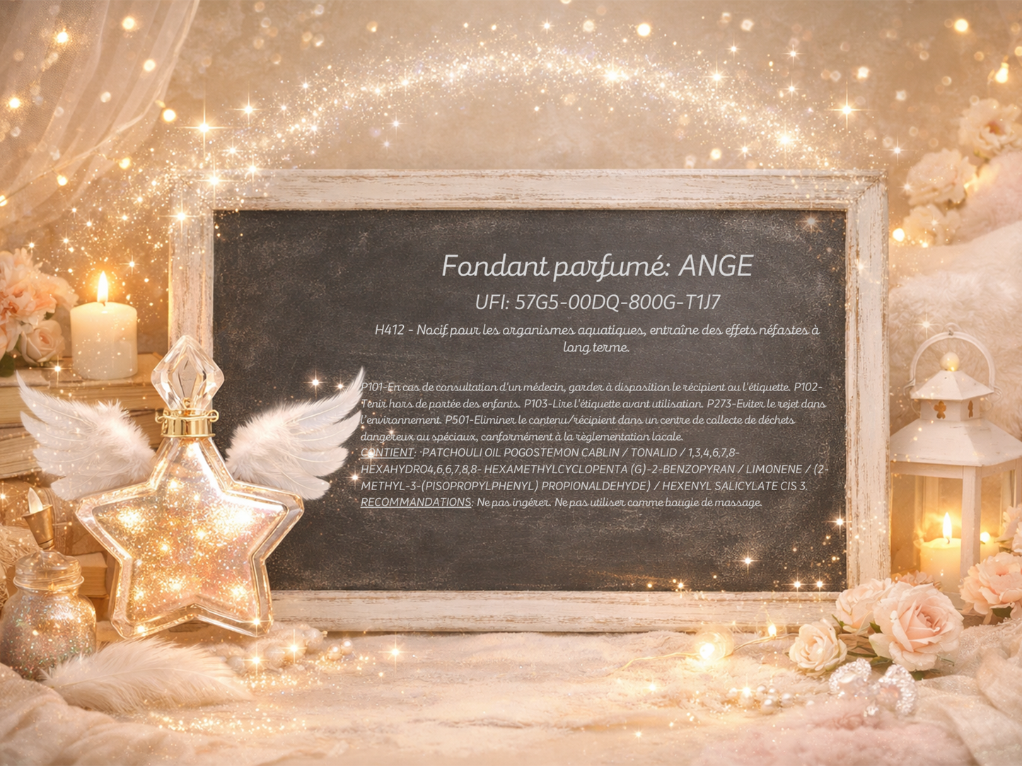 Fondant parfumé individuel - Ange