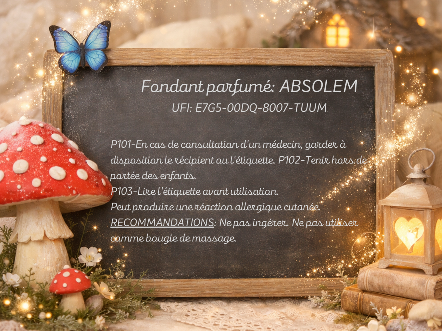 Fondant parfumé individuel - Absolem