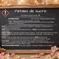 Fondant parfumé individuel - Pétales de sucre